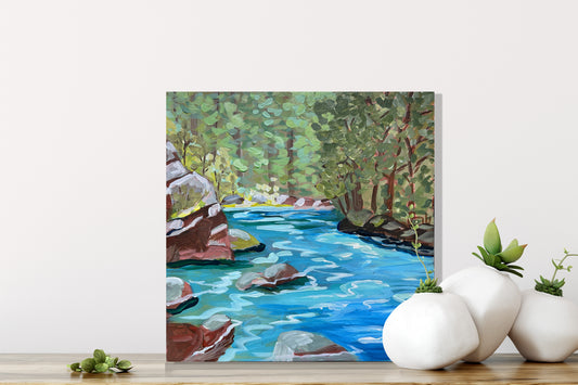 River Lansdcape Painting